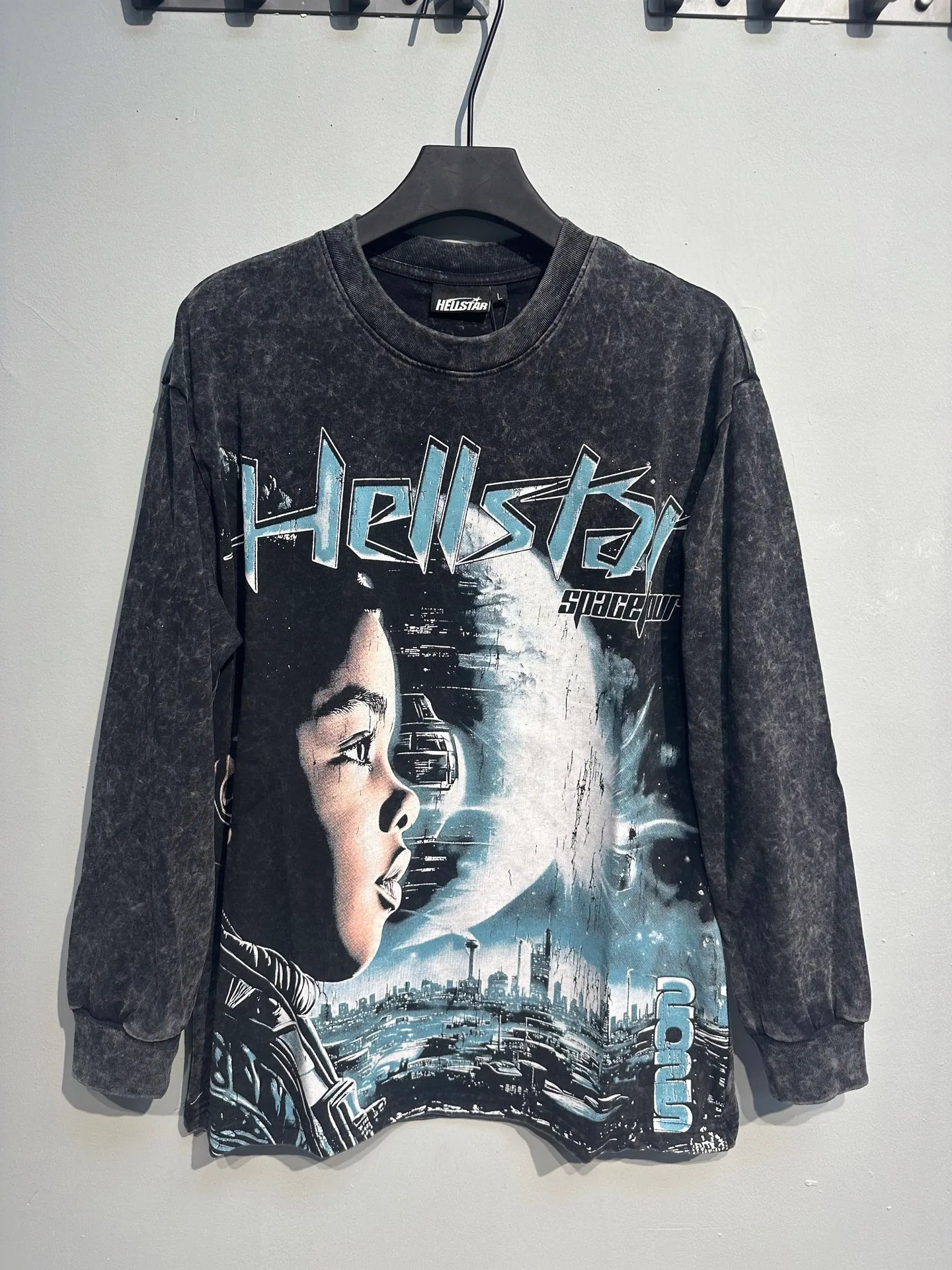 H 9108# Black I P85 In Stock Hellstar / T （fabric): 26 300 Sizes（size）：S-M- L- X L （colour）： Black